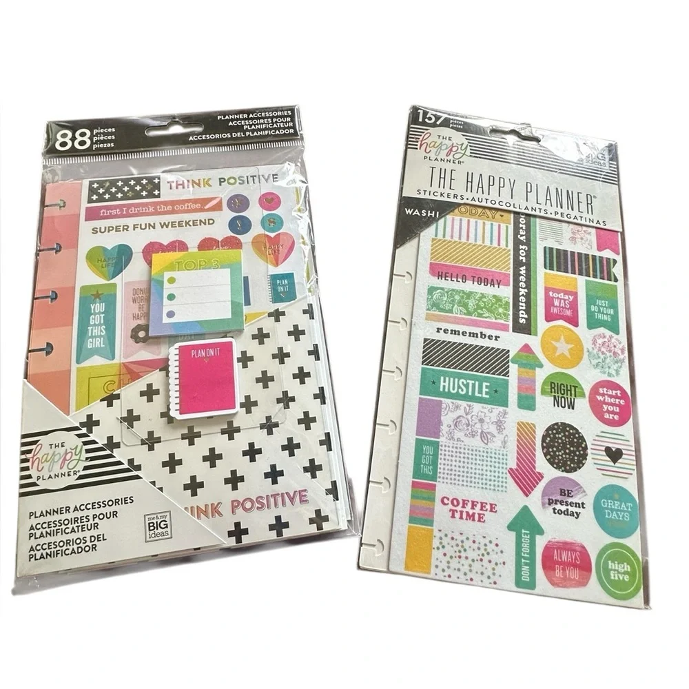 The Happy Planner Accessory Packs Set of 2